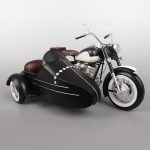 Mô hình sidecar 3 bánh vintage CD486