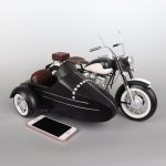 Mô hình sidecar 3 bánh vintage CD486