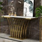 Bàn Console trang trí phòng khách sang trọng