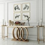Bàn decor hiện đại cho phòng khách