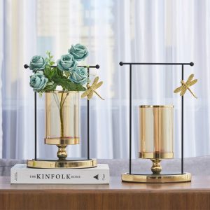 Bình cắm hoa chuồn chuồn chất liệu cao cấp CD935