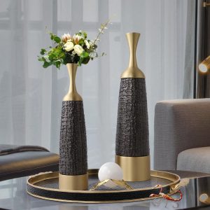 Bình căm hoa khô đơn giản phong cách Châu Âu CD792