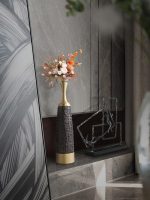Bình căm hoa khô đơn giản phong cách Châu Âu CD792