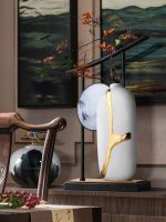 Bình hoa gốm sứ nghệ thuật đơn giản CD802