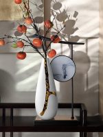 Bình hoa gốm sứ nghệ thuật đơn giản CD802