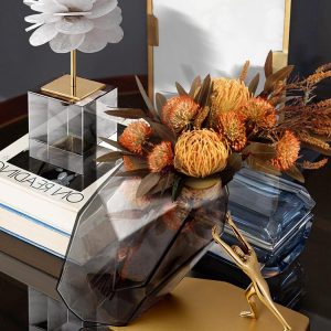 Bình cắm hoa thủy tinh đơn giản CD794