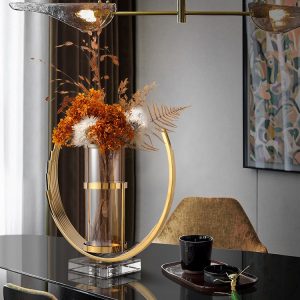 Bình hoa thủy tinh phong cách Châu Âu CD788