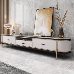 Bộ kệ tivi và bàn trà phong cách Bắc Âu