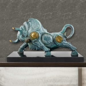 Tượng bò tót tài chính thịnh vượng