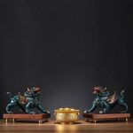 Tượng Tỳ Hưu phong thủy tịch tà một sừng