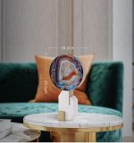 Đá cẩm thạch kết hợp bình hoa CD221