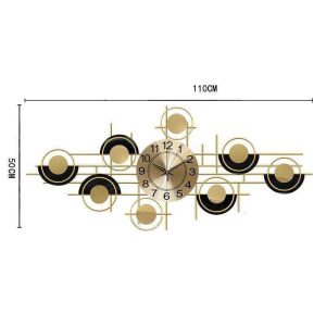 Đồng hồ treo tường khối hình học CD308