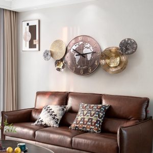 Đồng hồ treo tường quả địa cầu CD303
