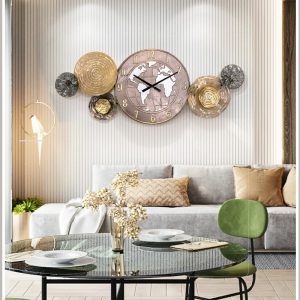 Đồng hồ treo tường quả địa cầu CD303