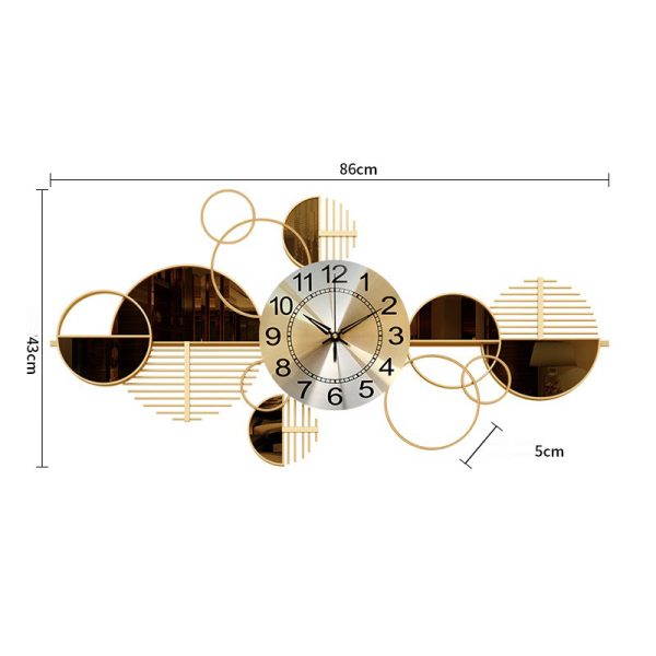 Đồng hồ treo tường gương kính CD314