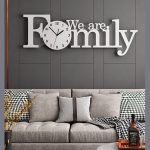 Đồng hồ treo tường Family sang trọng CD601