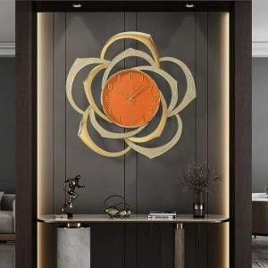Đồng hồ treo tường hình bông hoa CD945