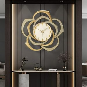 Đồng hồ treo tường hình bông hoa CD945