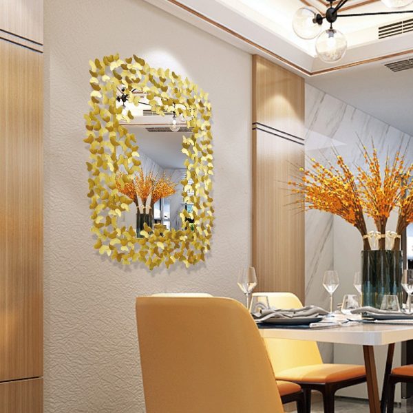 Mẫu gương hồ điệp trang trí phòng ngủ