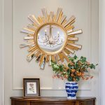 Mẫu Gương decor nghệ thuật hình tròn