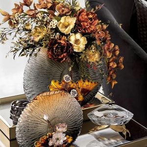 Lọ cắm hoa thủy tinh bắt mắt CD817