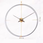 Mẫu đồng hồ treo tường tối giản CD912