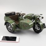 Mô hình sidecar 3 bánh phong cách cổ điển