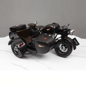 Mô hình sidecar 3 bánh phong cách cổ điển