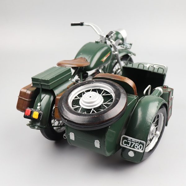 Mô hình xe sidecar vintage hot hit CD180