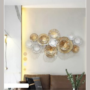 Phù điêu treo tường hoa cúc