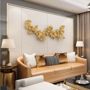 Phù điêu nghệ thuật hình lá bạch quả