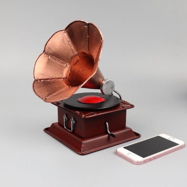 Mô hình máy hát loa kèn chất liệu cao cấp CD493