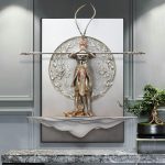 Tranh phù điêu Mỹ Hầu Vương 3D CD716