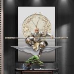 Tranh phù điêu Mỹ Hầu Vương 3D CD716