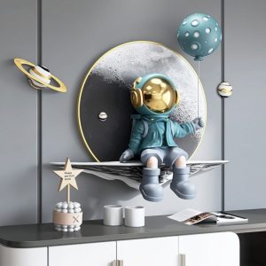 Tranh treo tường 3D phi hành gia CD725