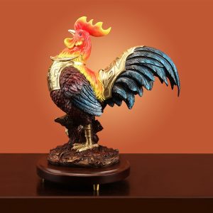 Tượng gà trống vàng