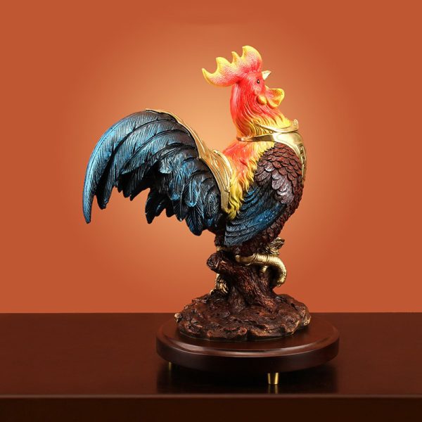Tượng gà trống vàng