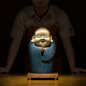 Tượng Phật Di Lặc bằng đồng đẹp