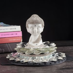 Tượng Phật Như Lai nạm đá CD527