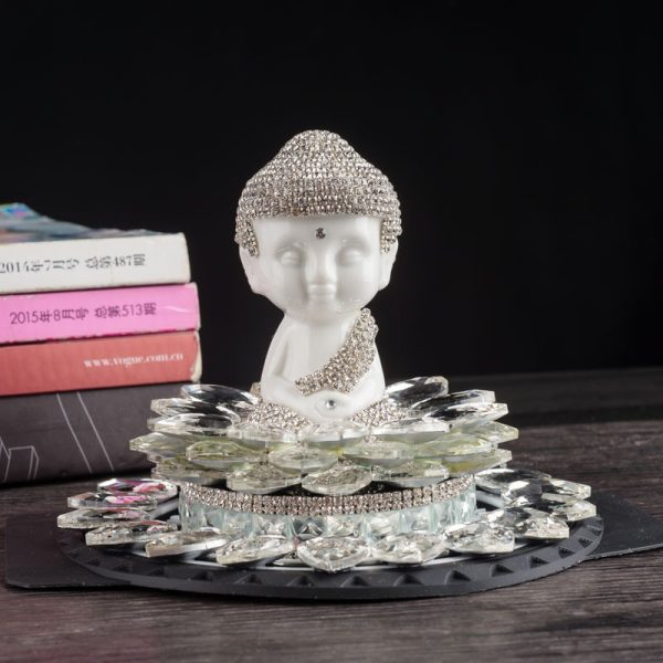 Tượng Phật Như Lai nạm đá CD527