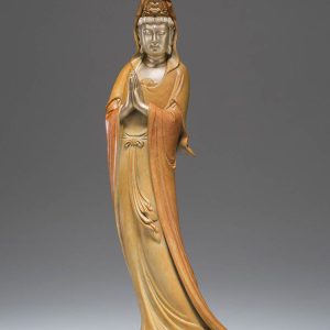 Tượng quan thế âm bồ tát chắp tay