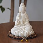 Tượng Quan Âm cầm bình cam lộ CD485