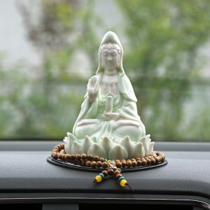 Tượng Quan Âm cầm bình cam lộ CD485
