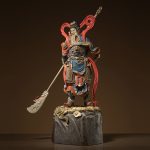 Tượng Quan Công vuốt râu