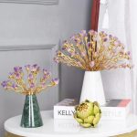 Đồ để bàn decor bình hoa đá thạch anh đẹp CD143