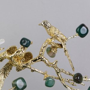 Đồ để bàn cây tài lộc đá thạch anh