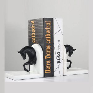 Đồ để bàn chặn sách hình đầu ngựa đơn giản CD561