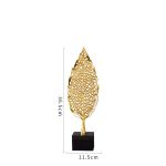 Decor phòng khách chiếc lá vàng sang trọng CD373