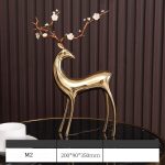 Tượng con hươu chất liệu đồng CD839