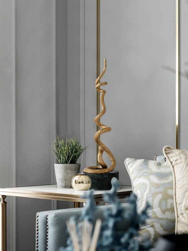 Decor phòng khách tượng con rắn CD220